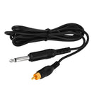 1 Piece Black Tattoo Body Art Design Machine Power Supply Hook Line Foot Switch Tattoo Applicator