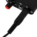 1 Piece Black Tattoo Body Art Design Machine Power Supply Hook Line Foot Switch Tattoo Applicator