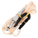 1 Piece Clear Tattoo Body Art Design Machine Power Supply Hook Line Foot Switch Tattoo Applicator