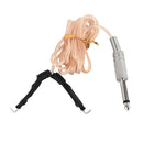 1 Piece Clear Tattoo Body Art Design Machine Power Supply Hook Line Foot Switch Tattoo Applicator