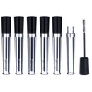 Empty Mascara Tubes 6 Packs 7.5ml Reusable Container Bottle Tube for Eyelash Growth Oil Funnels Plugs Set for Castor Oil DIY