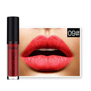 Women Girls Ladies Charming Beautiful Natural Waterproof Long Lasting Matte Velvety Finish Lip Gloss Lipstick Party Office School Travel Accessories Beauty Supplies