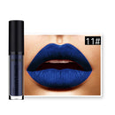 Women Girls Ladies Charming Beautiful Natural Waterproof Long Lasting Matte Velvety Finish Lip Gloss Lipstick Party Office School Travel Accessories Beauty Supplies