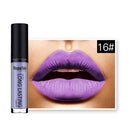 Women Girls Ladies Charming Beautiful Natural Waterproof Long Lasting Matte Velvety Finish Lip Gloss Lipstick Party Office School Travel Accessories Beauty Supplies