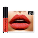 Women Girls Ladies Charming Beautiful Natural Waterproof Long Lasting Matte Velvety Finish Lip Gloss Lipstick Party Office School Travel Accessories Beauty Supplies