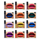 Women Girls Ladies Charming Beautiful Natural Waterproof Long Lasting Matte Velvety Finish Lip Gloss Lipstick Party Office School Travel Accessories Beauty Supplies 24