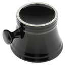 Black Ceramics Men's Shaving Mug Bowl Barber Beard Shave Brush Soap Mug Cup