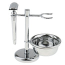 Men Daily Use Gift Removable Classic Shaving Shaver Tool Set Razors+Brush+Stand Weighted Base+Bowl