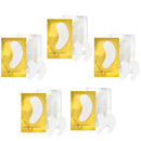 20 Pieces Eyelash Extension Hydrogel Eye Gel Eyelash Pad Patch Sticker Masks