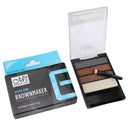 4 Colors Long Lasting Waterproof Natural Eyebrow Makeup Powder Eye Brow Concealer Cream Comestic Palette with Brush