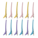 Set 12 Pieces Hairdressing Hairpin Clip Barber Colorful Salon Tools Hair Care Clamps Styling Accessories