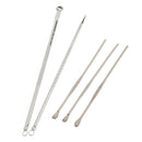 5Pieces Blackhead Acne Pimple Blemish Extractor Remover Earpick Cleaner Tool