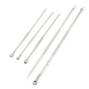 5Pieces Blackhead Acne Pimple Blemish Extractor Remover Earpick Cleaner Tool