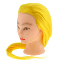 26" Cosmetology Mannequin Head Hairdresser Long Hair Training Tool Beauty