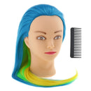 Salon Stylist Hair Styling Training Mannequin Cosmetology Head Long Hair 26