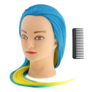 Salon Stylist Hair Styling Training Mannequin Cosmetology Head Long Hair 26