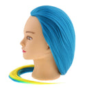 Salon Stylist Hair Styling Training Mannequin Cosmetology Head Long Hair 26