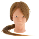 26'' Salon Barber Cosmetology Hairdressing Manikin Hair Styling Training Head Mannequin with Synthetic Fiber
