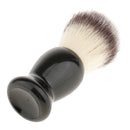 Portable Soft Wet Shaving Brush Salon Barber Shave Tool with ABS Handle Facial Clean For Men Black