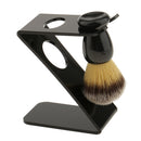 3 IN 1 Professional Salon Barber Shaving Brush Set Shaver Stand Holder Straight Razors Tools for Men Beard Cleansing