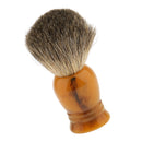 Professional Soft Safety Salon Barber Hair Beard Removal Shaving Brush for Men Cutting Dust Cleansing with Resin Handle
