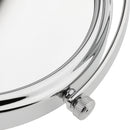 6'' Stainless Steel Tabletop Double Sided Free Standing Vanity Shaving Make Up Mirror For Shower Bathroom 3x Magnification 360Â°Adjustable Swivel Rotation