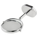 Stainless Steel Free Standing Vanity Dual Side Cosmetic Make Up Mirror For Bathroom 3x Magnification Polished 6