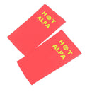 1 Pair Women Sauna Arm Shaper Fat Burner Beauty Shapewear Slimmer Sleeve Wraps For Weight Loss Red
