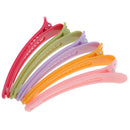 Bulk Lot 10 Pieces Colorful Plastic Salon Hair Clips Hairdressing Sectioning Clamps Hairpins Styling Accessories Section Grips