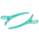 6 Pieces Blue Plastic Salon Hair Clips Hairdressing Section Clamps Hairpins Grips Styling Accessories 12cm