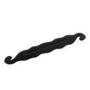 Black Hairdressing Sponge Foam Donut Hair Styling Bun Curler Maker Ring Twist Tool for Women Girls Home Use