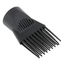 Professional Universal Hairdressing Salon Stylist Barber Hair Dryer Diffuser Blow Comb Attachment Hair Styling Nozzle Tool Dual Grip Comb Fit for Most Blowers