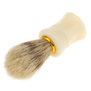 Men Shaving Beard Brush Facial Cleaning Good Grooming Brush, Salon Hairdressing Barber Tool, Father Gift