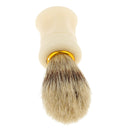 Men Shaving Beard Brush Facial Cleaning Good Grooming Brush, Salon Hairdressing Barber Tool, Father Gift