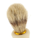 Men Shaving Beard Brush Facial Cleaning Good Grooming Brush, Salon Hairdressing Barber Tool, Father Gift