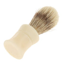 Men Shaving Beard Brush Facial Cleaning Good Grooming Brush, Salon Hairdressing Barber Tool, Father Gift