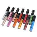 12 Pieces Diamond Eyeshadow Face Lip Eyes Body Art Temporary Tattoos Painting Pigment Liquid Waterproof Shimmer Glitter Powder