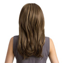 Women Girls Ladies Charming Shoulder Long Light Brown Full Head Wigs Heat Resistant for Daily Wear/Cosplay