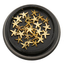 Lot Gold Nail Art Glitter Tip Sticker Kit, Glitter Spangle Slice Tips, Manicure Pedicure Decoration DIY