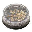 Lot Gold Nail Art Glitter Tip Sticker Kit, Glitter Spangle Slice Tips, Manicure Pedicure Decoration DIY