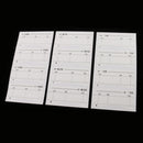 64pcs Brow Shaping Template Eyebrow Definition Grooming Kit Shaper Stencil Kit Stickers Different Types