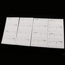 64pcs Brow Shaping Template Eyebrow Definition Grooming Kit Shaper Stencil Kit Stickers Different Types