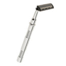 Mens Beard Shaving Grooming Kit, Brush, Safety Straight Razors, Alloy Bowl and Stand Base
