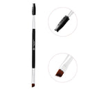 Double Sided Ended Eyebrow Shaping Angled Brush Eyelash Makeup Wand Comb