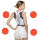 Adult Adjustable Back Lumbar Shoulder Posture Corrector Belt Brace Humpback Support Pain Relief M