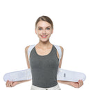 Adult Adjustable Back Lumbar Shoulder Posture Corrector Belt Brace Humpback Support Pain Relief M