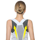 Adult Adjustable Back Lumbar Shoulder Posture Corrector Belt Brace Humpback Support Pain Relief M