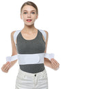 Adult Adjustable Back Lumbar Shoulder Posture Corrector Belt Brace Humpback Support Pain Relief L