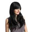 New Natural Black Long New Fashion Human Hair Women Girls Short Curly Full Hair Wig Daily Party Cosplay Wigs