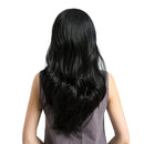 New Natural Black Long New Fashion Human Hair Women Girls Short Curly Full Hair Wig Daily Party Cosplay Wigs